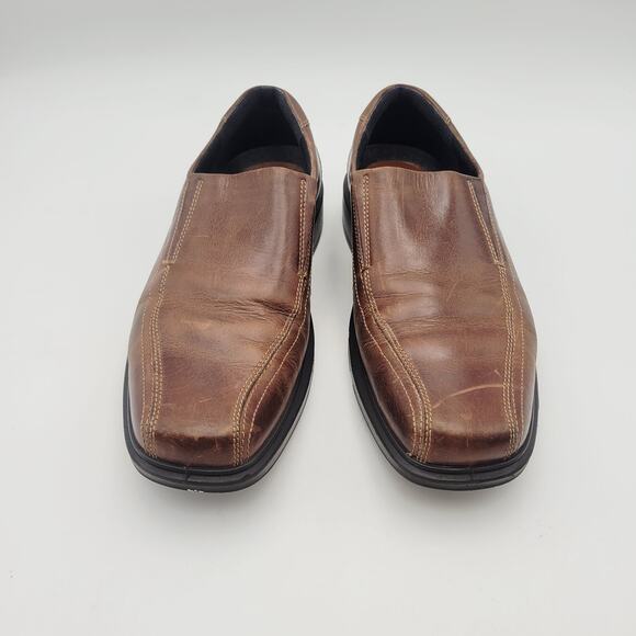 ECCO Men\'s Helsinki Slip-OnLoafer Shoes Cognac Brown Sz 11 USA Sz 45 EU main image 7